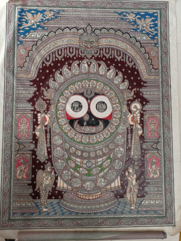 Life Story Of Lord Jagannath Pattachitra Paintings 4ft X 2 5ft