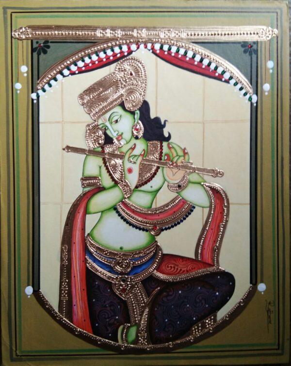 Indian Art Krishna Artist Rajkumar