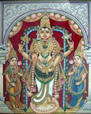 Mysore Painting Gopinath Sanday 19