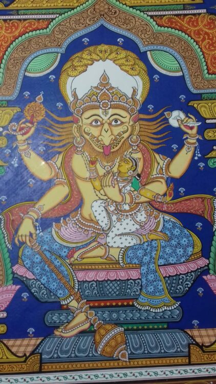 Jay Narasingha, Pattachitra Painting (18