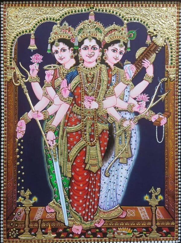 Tanjore Painting Ganesh Arumugam 01