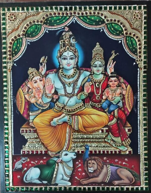 Tanjore Painting Shanmugasundaram - 17