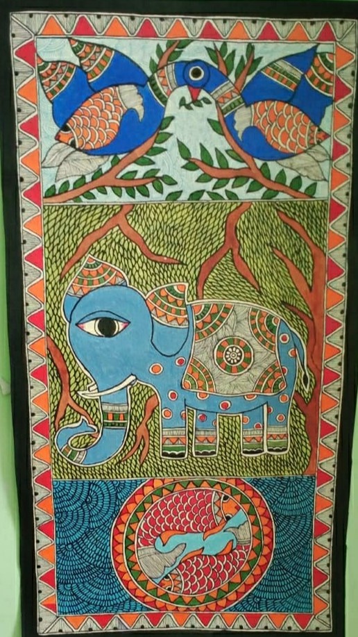 Madhubani Painting Anuradha 07