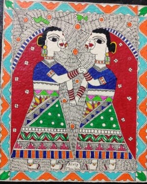 Madhubani Painting Kirty Manjari 7