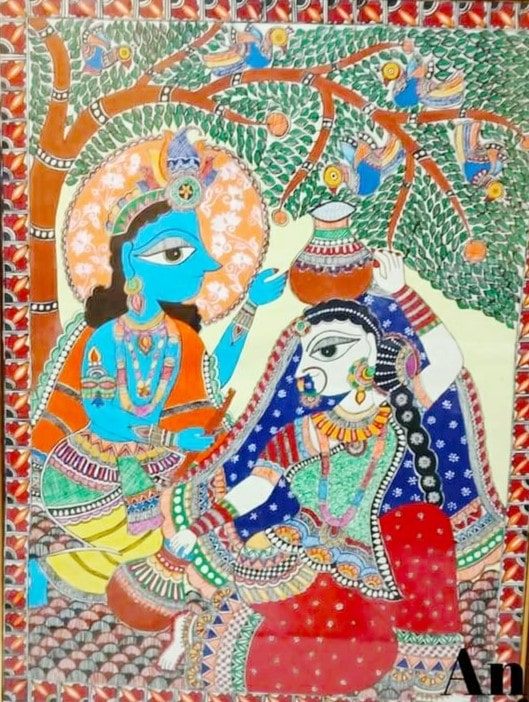 Madhubani Painting Shima Das 03