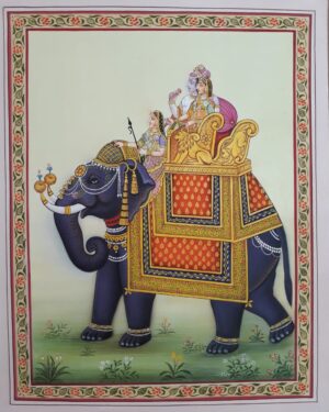 Rajasthani Miniature Jaikishan 01