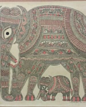 Madhubani painting - Chandra Bhushan - 07