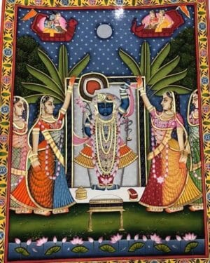 Srinathji - Pichhwai painting - Aditya - 08