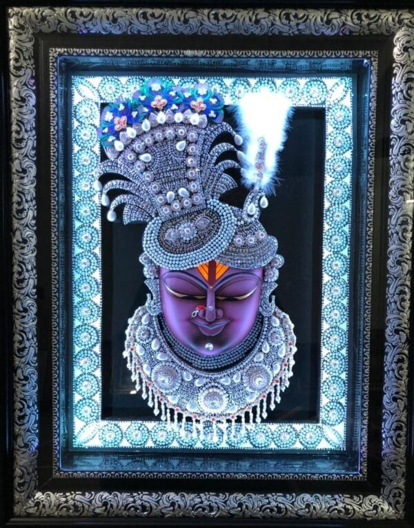 Shrinathji sehra darshan - Pichhwai painting - Aditya - 13