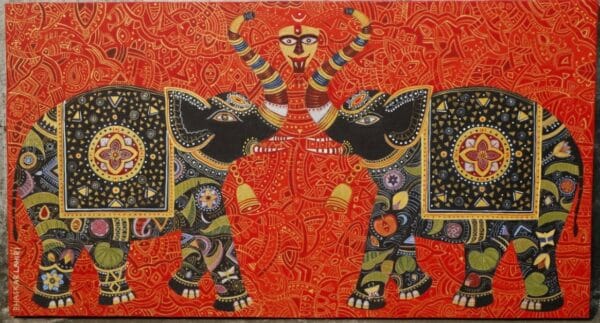 Indian Art - Bhaskar Lahari - 03