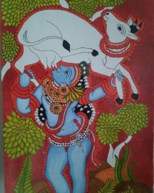 Kerala Mural Painting Rajshree 02