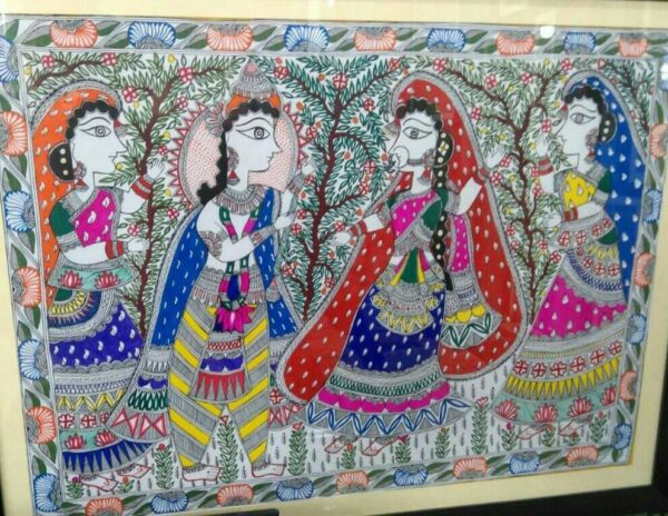 Madhubani painting - Annu priya - 04