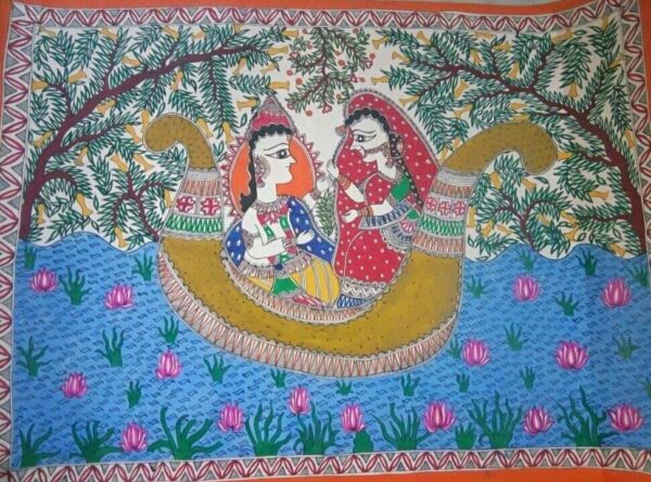 Madhubani painting - Annu priya - 05