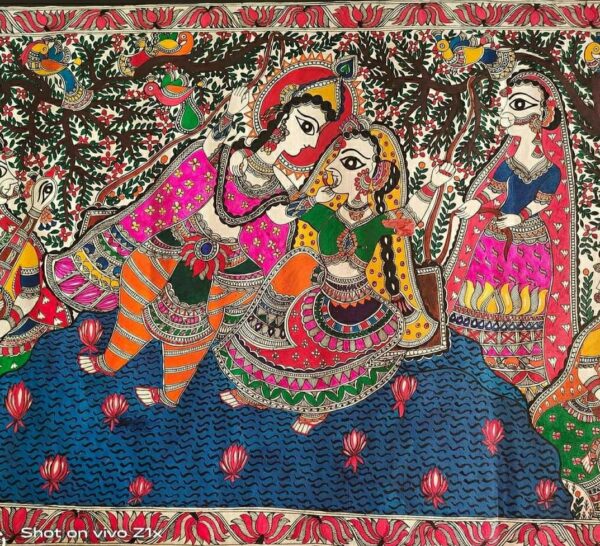 Madhubani painting - Bindi Priya - 04