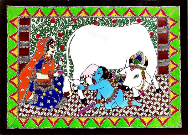 Madhubani Painting Kirty Manjari 2
