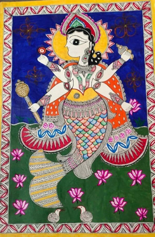 Madhubani painting - Shobha Sinha - 01