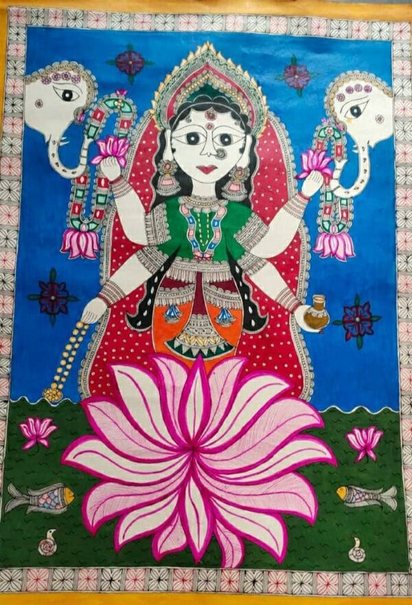 Madhubani painting - Shobha Sinha - 02
