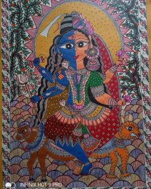 Madhubani painting - Shobha Sinha - 03