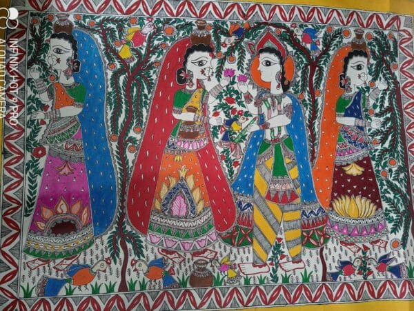 Madhubani painting - Shobha Sinha - 05