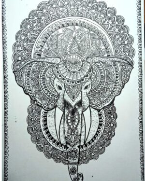 Mandala Art Nandani Solpankhi 01