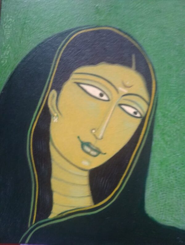 Indian Art - Bhaskar Lahari -23