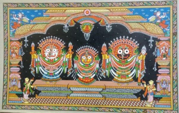 Pattachitra painting - Tapaswini - 04