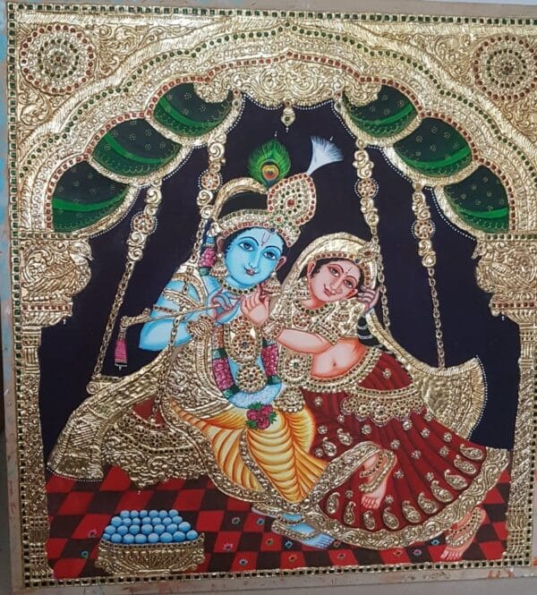 Tanjore Painting Rama Sriram 06