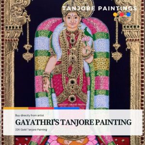Tanjore Painting - GAYATHRI'S TANJORE PAINTING