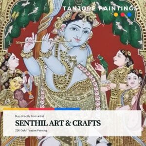 Tanjore Painting - SENTHIL ART & CRAFTS