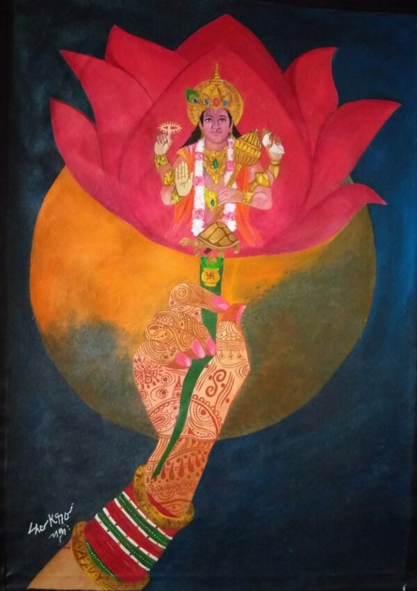 Indian Art - Aman Chakra - 08