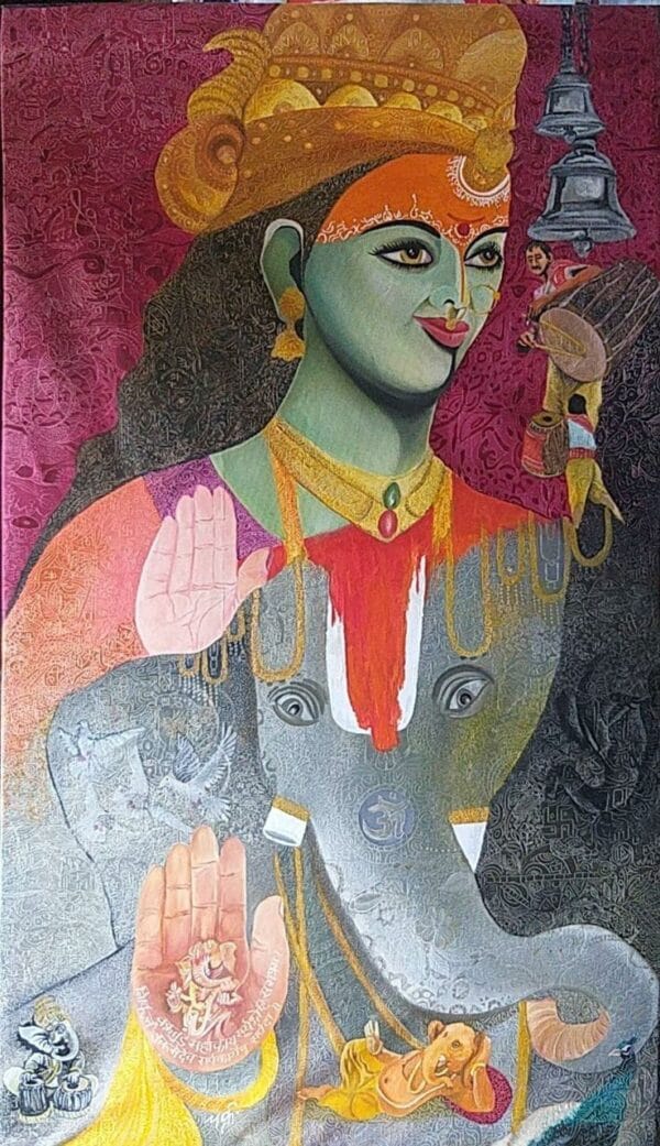 Indian Art - Aman Chakra - 09