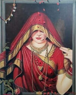 Rajathani painting - Pankhuri - 03