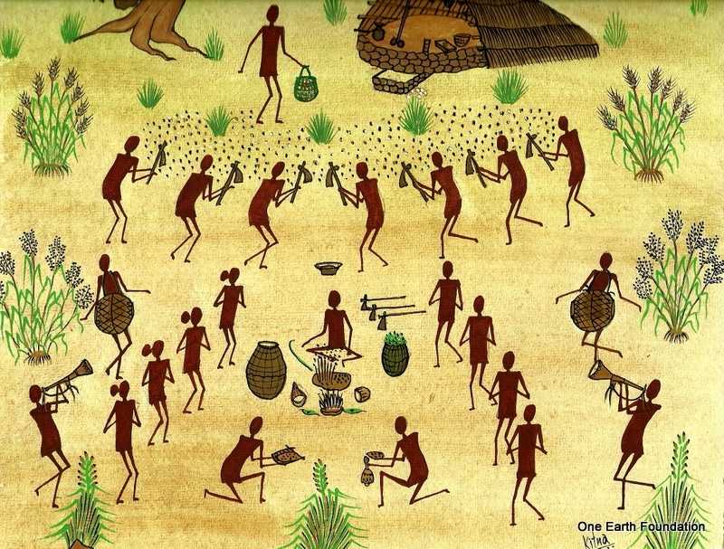 Kurumba Painting, Source: One Earth Foundation