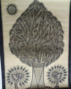 Tree of Life - Madhubani painting - Rakesh Paswan - 13