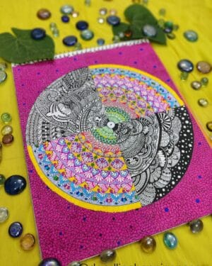 Mandala art - Shruti - 01