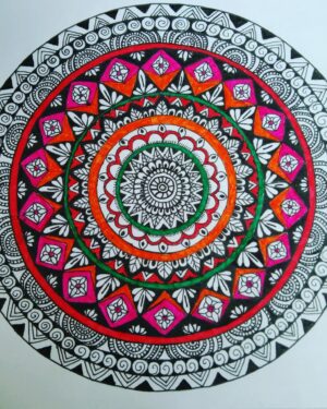 Mandala painting - Alka Purohit - 01