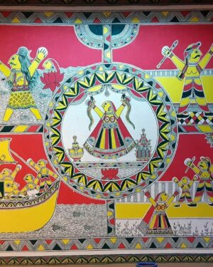 Bihula Bishari - Manjusha painting - Aman Sagar - 07
