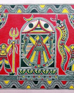 Manjusha painting - Pawan Kumar - 04