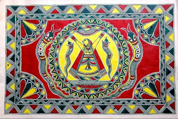 Mansa Devi - Manjusha painting - Pawan Kumar - 05