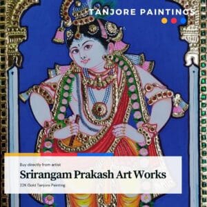 Srirangam Prakash Tanjore Painting