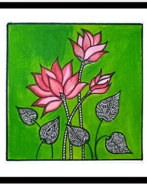 lotus mandala - mandala art - geetanjali - 67