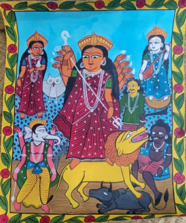 Chandi Mangal - Patua art - Mohan Chitrakar - 10