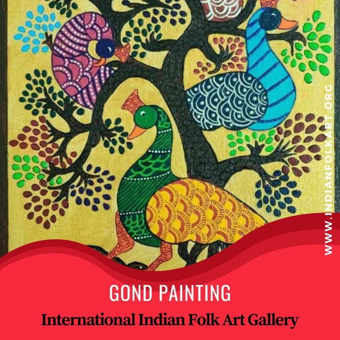 Gond Painting - International Indian Folk Art Gallery