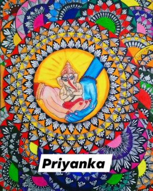 Ganesha - mandala art - Priyanka - 08