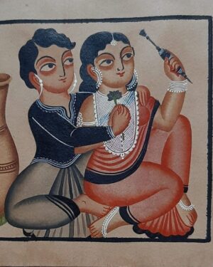 Kalighat painting - Bapi Chitrakar - 08