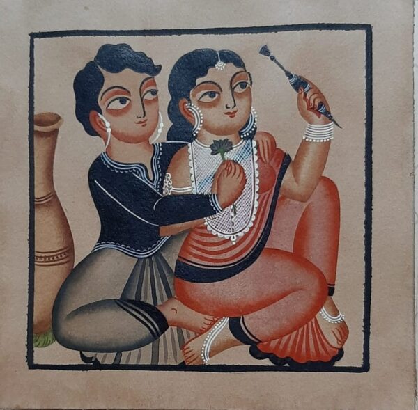 Kalighat painting - Bapi Chitrakar - 08
