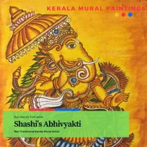 Kerala Mural Painting Shashi's Abhivyakti