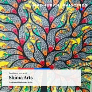 Madhubani Painting Shima Arts