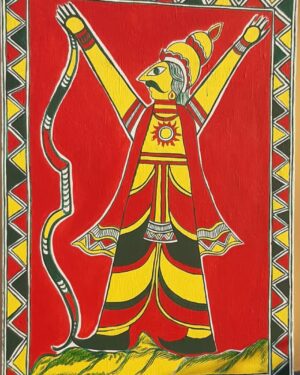 Chandu saudagar - Manjusha painting - Pankhuri - 05