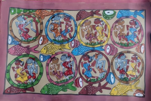 Tribal Art - Pattachitra painting - Mamata Chitrakar - 01